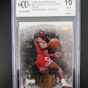 Michael Jordan 2009-2010 GOLD LEGACY COLLECTION CARD